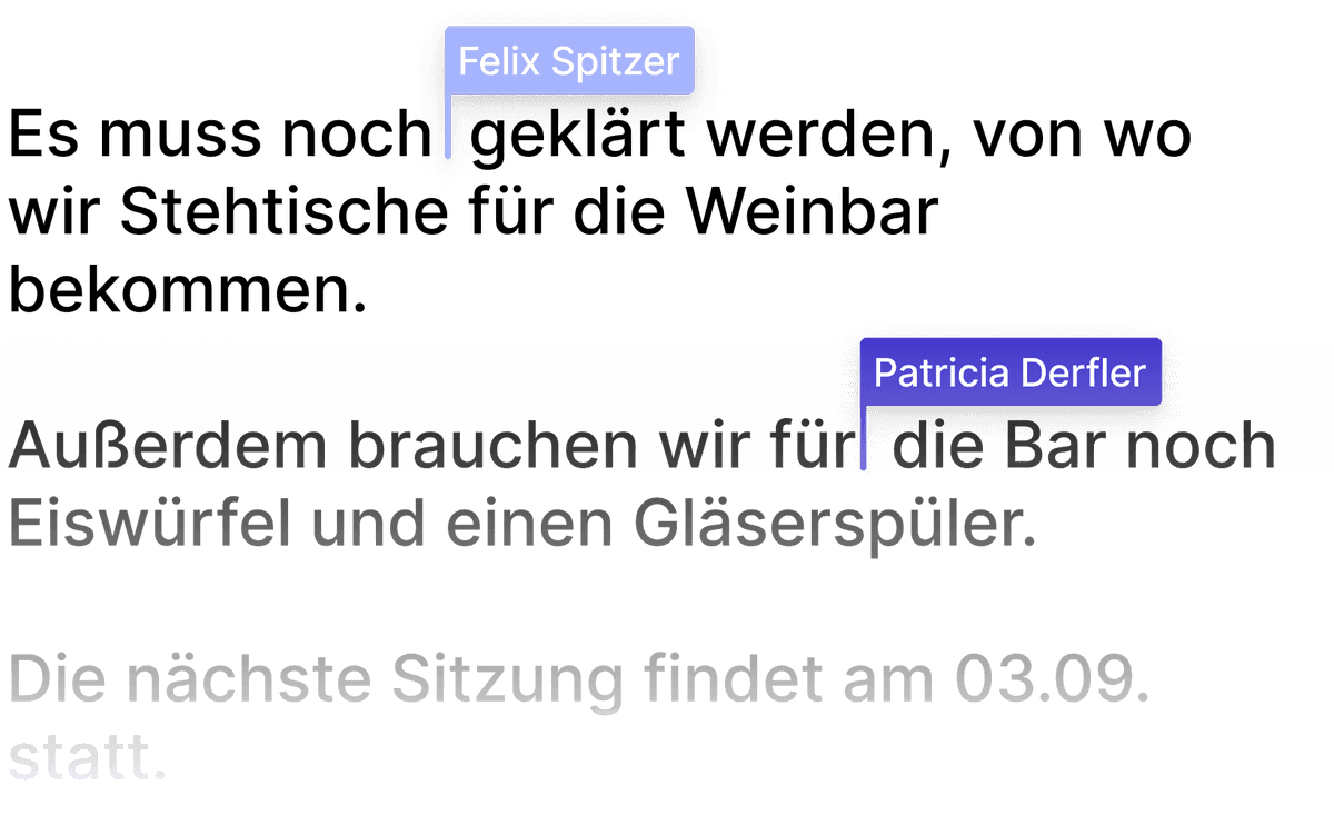 Team Arbeit